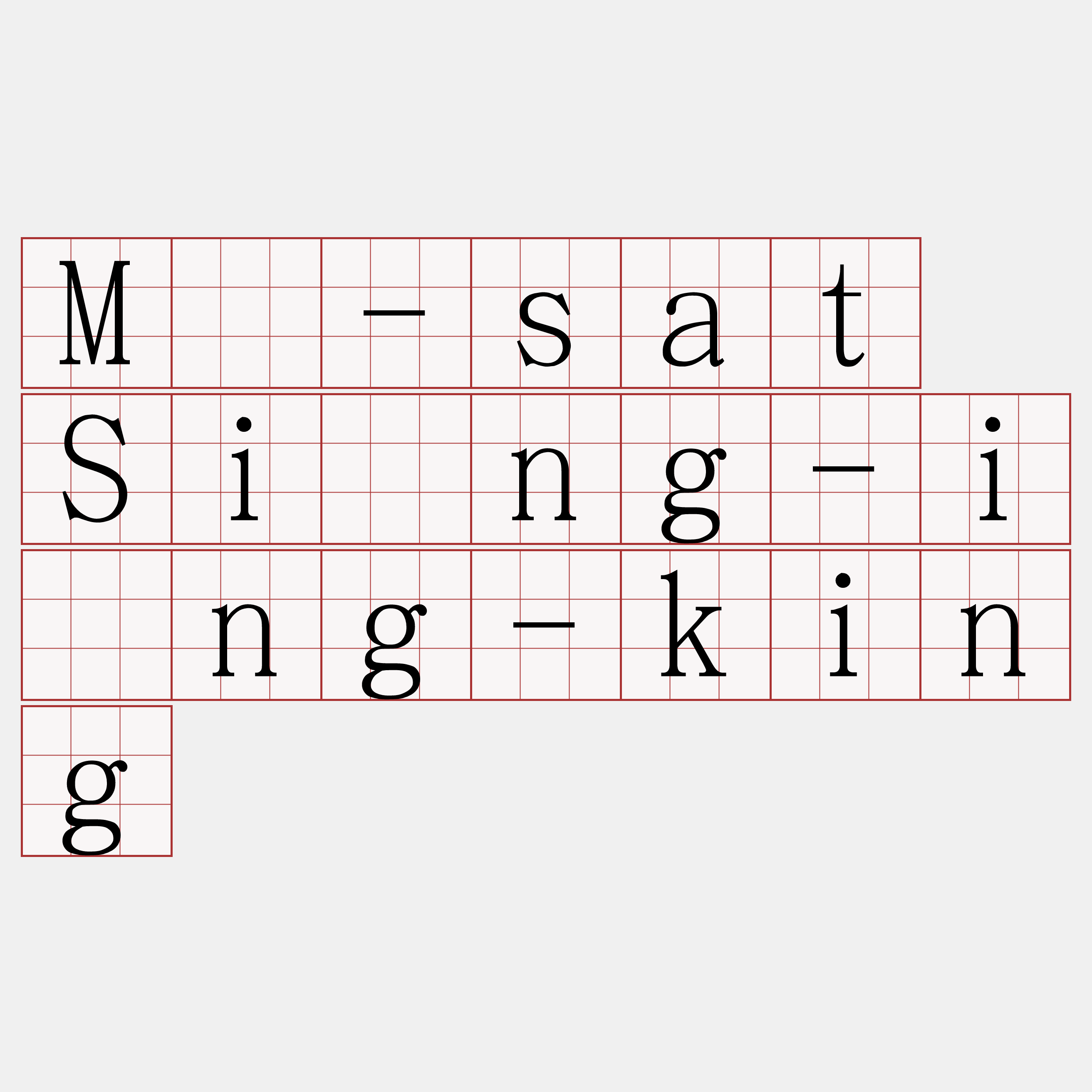 Mî-sat Siông-iōng-king